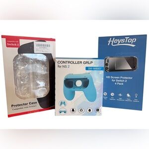 Nintendo Switch 2 Accessories Bundle – Brand New (Retails $50)